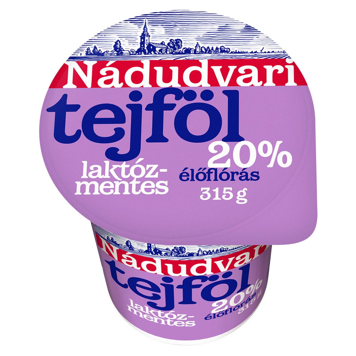 Nádudvari laktózmentes tejföl 20% 315g